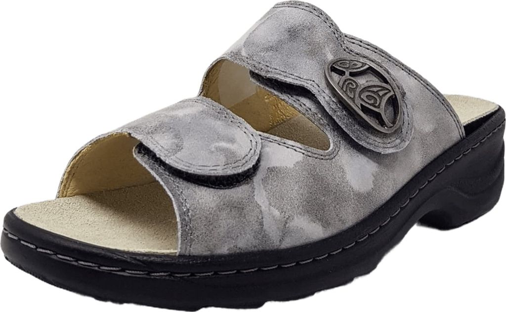 Fidelio Komfort Pantoletten Damen 31383331383336 Grau 41 EU