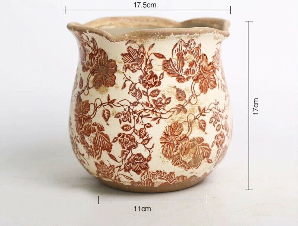 Blumentopf Pflanzkübel übertopf Pflanztopf sehr DEKORATIV 18