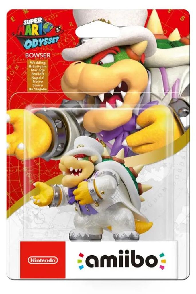 Nintendo amiibo Super Mario Odyssey Bowser Immagine del prodotto 