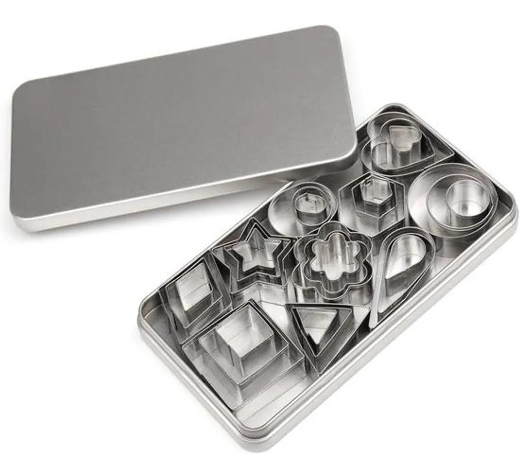 Kit emporte-pièces inox pour une découpe parfaite de vos pâtes de décors