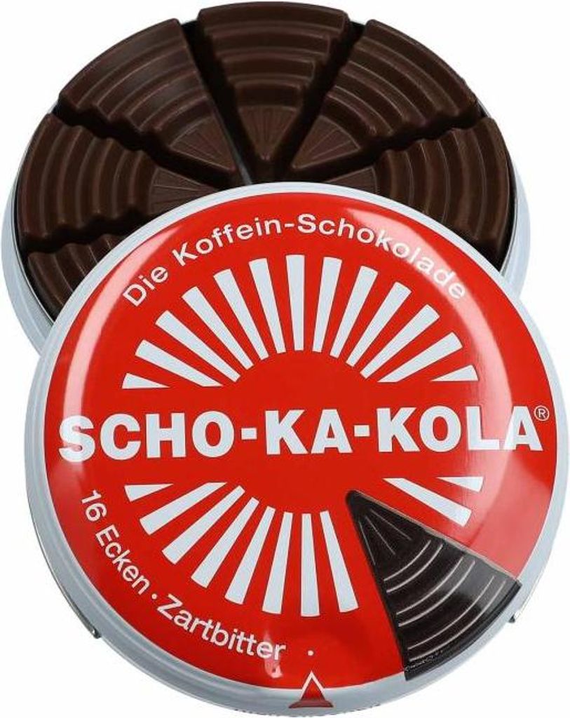Scho-Ka-Kola Zartbitter Schokolade 100 g Dose / Produktbild 