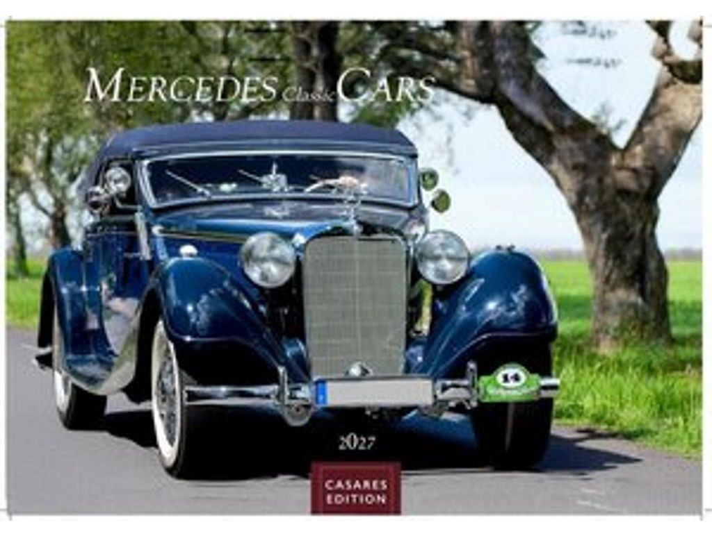 Kalendář Mercedes Classic Cars 2027 – nástěnný kalendář | Obrázek produktu 