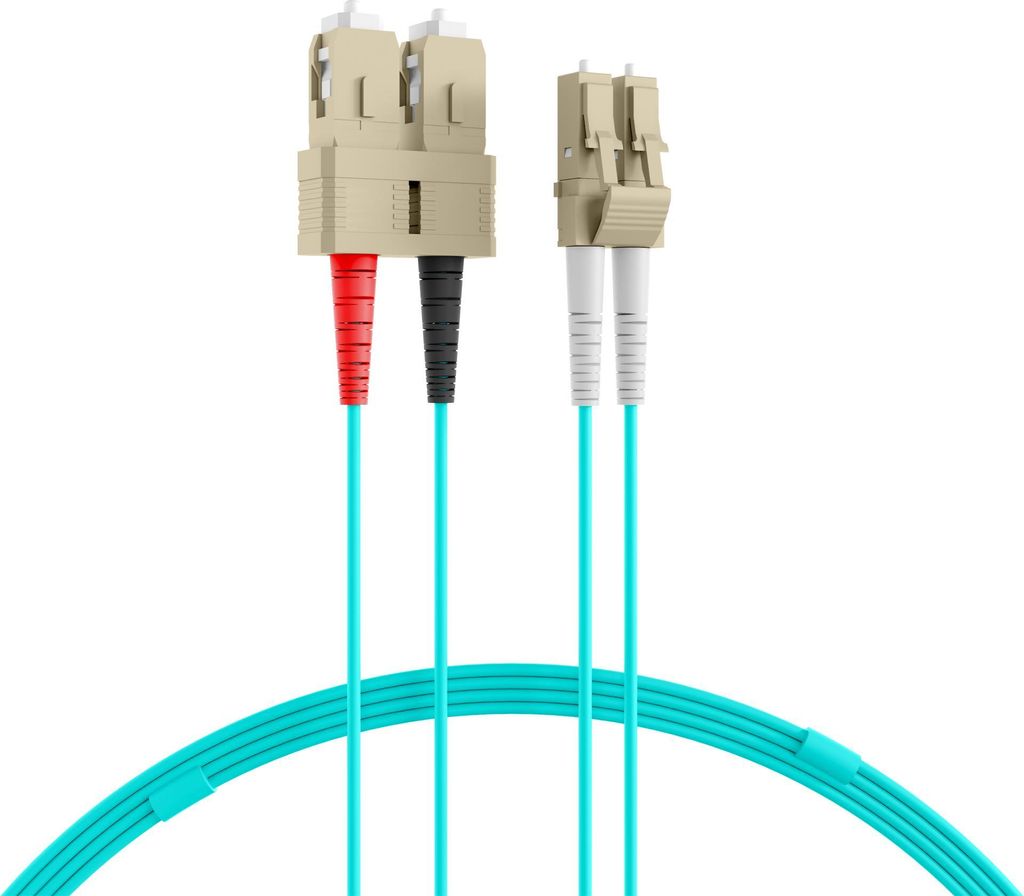 ProfiPatch LWL Patchkabel Duplex LC-SC Multimode 50/125μ OM3 LSZH 5m