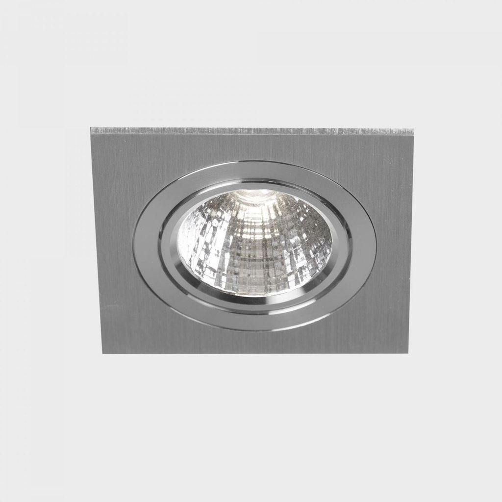 KOHL LIGHTING REBECCA SQ Einbauleuchte mit Rahmen 93x93 mm Aluminium 20° 10 W CRI 90 4000K PUSH
