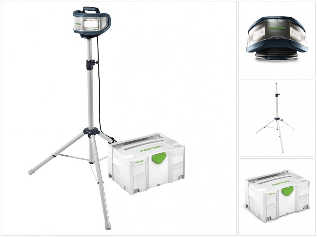 Festool Syslite Baustrahler 8000lm DUO Set im Systainer + Produktbild 
