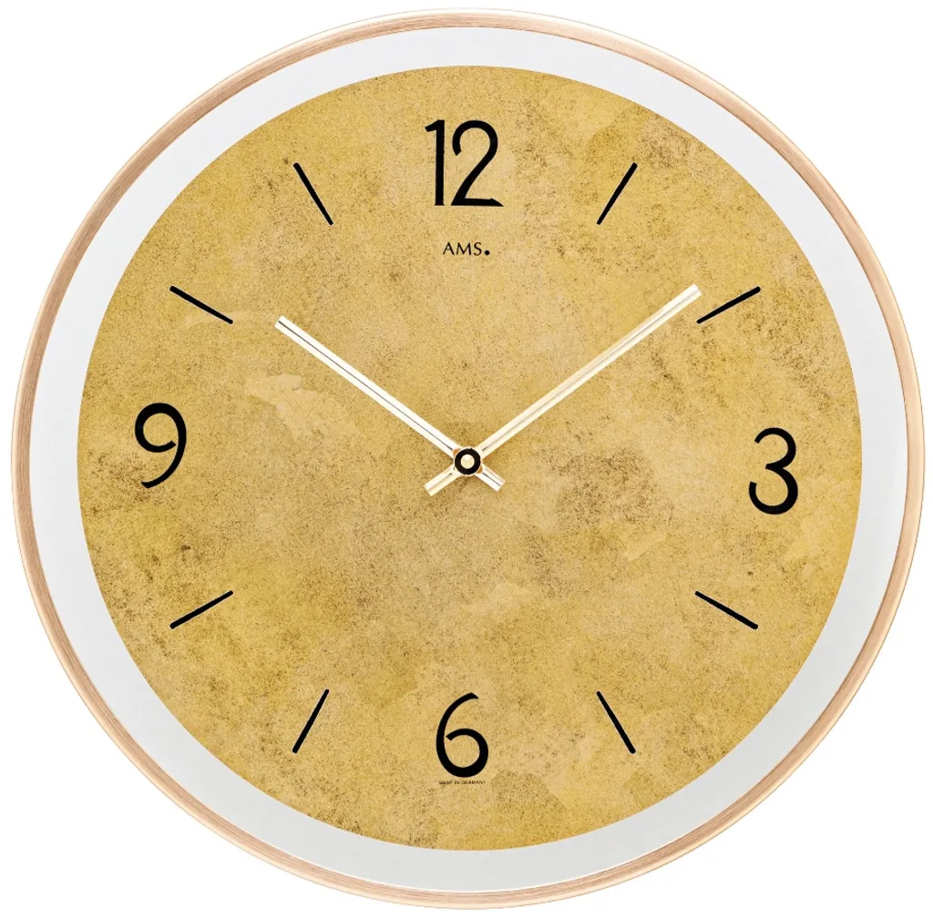 Grande horloge murale design 40 cm pour décorer votre salon élégamment