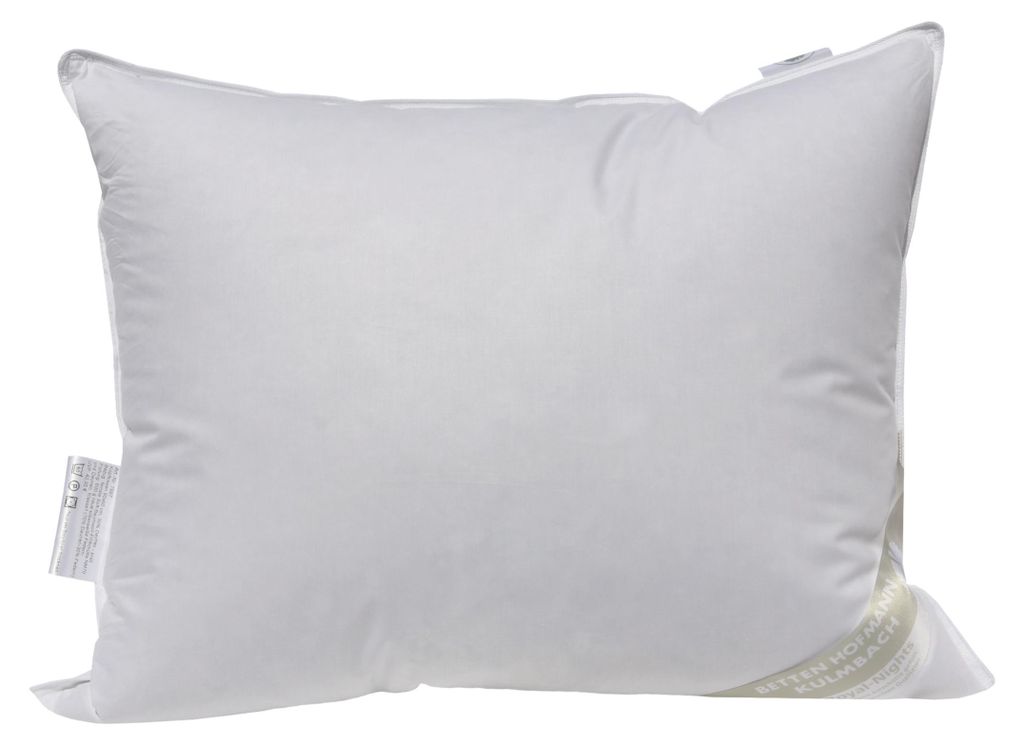 Betten Hofmann Kopfkissen 50x60 Kissen Federkissen 600 g Produktbild 