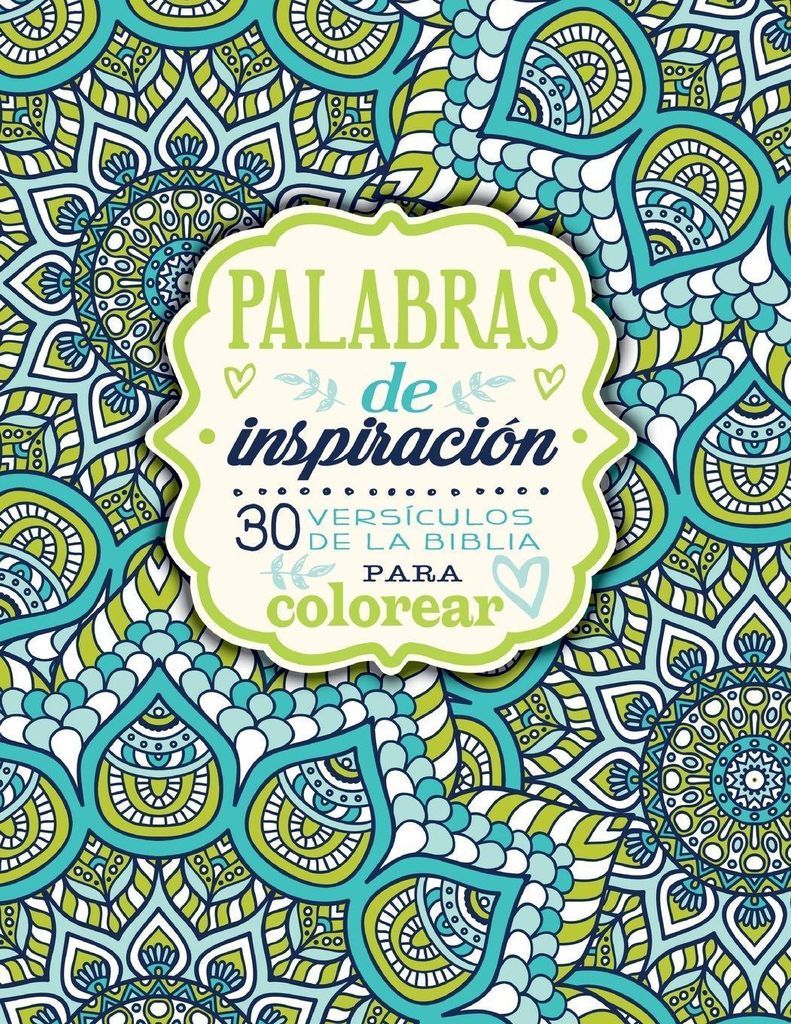 El Palabras de Inspiraci¿¿n (Libro Para Colorear)