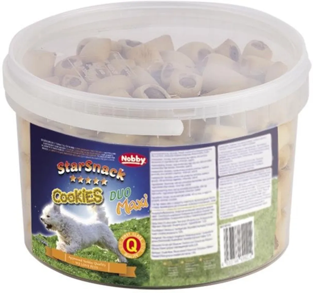 Biscuits pour Chien StarSnack Duo Mini Nobby, Friandises Croquantes 10kg