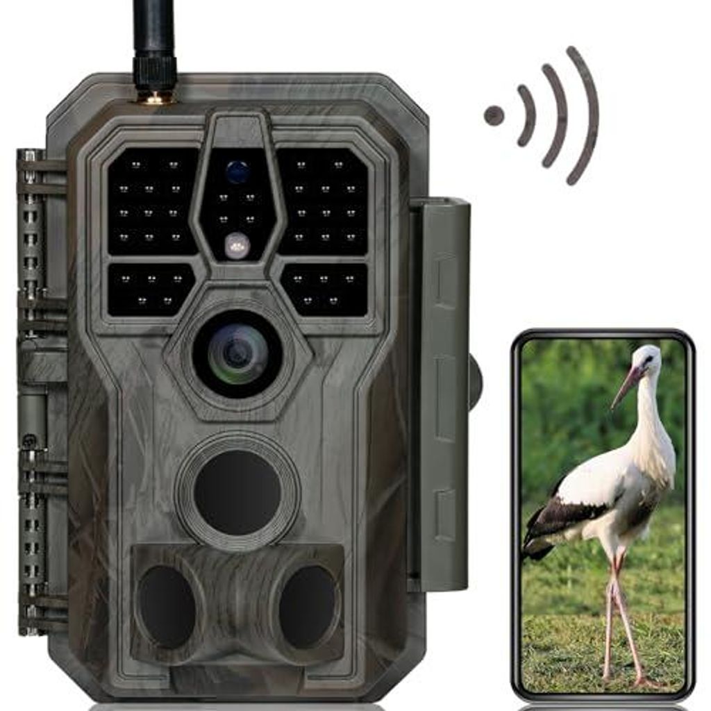 GardePro E8 Wildkamera WLAN App 64MP 1296P Video 27m IR Produktbild 