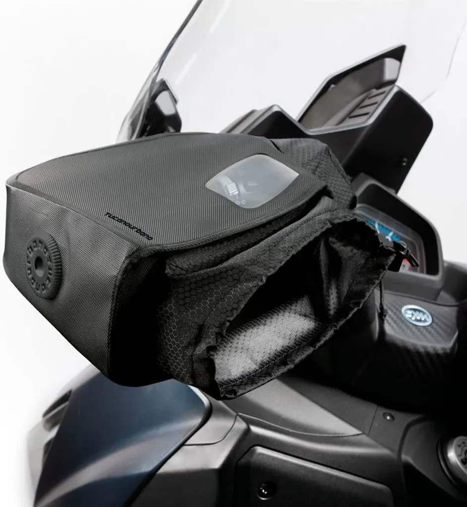 Garde-mains étanches Tucano Urbano TARP pour scooter et moto Noir