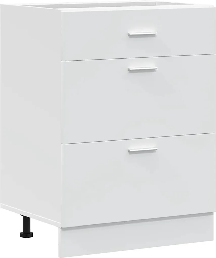 vidaXL Base Lyon Bianco: Modulo Cucina Componibile in Legno