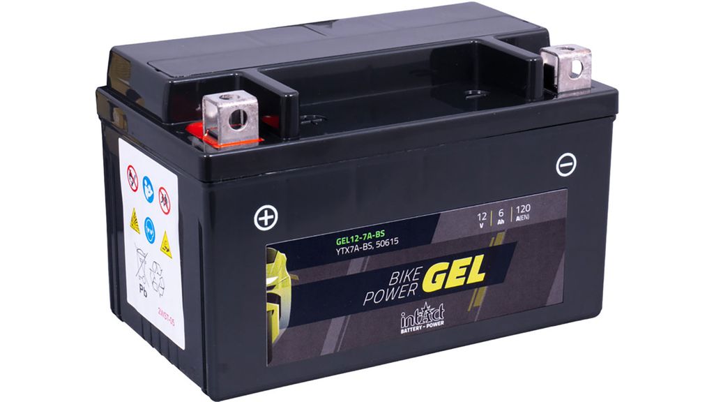 INTACT Bike Power GEL Batterie YTX7A-BS