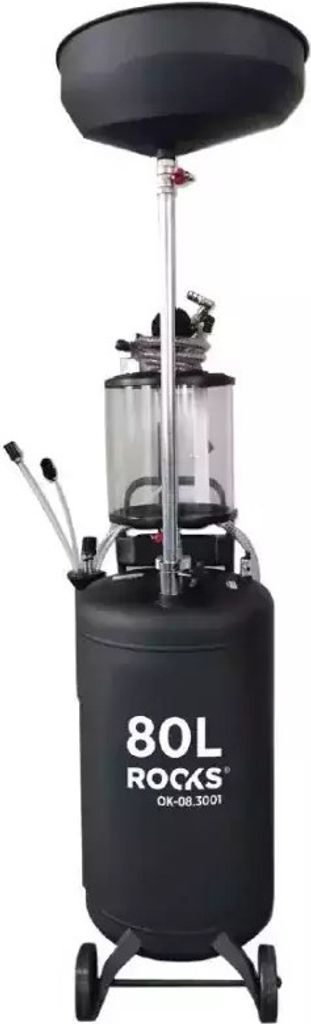 Rooks Pneumatischer Abschäumer mit 80L Kontrolltank