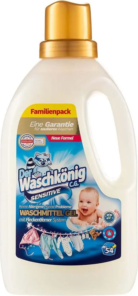 Der Waschkönig Sensitive Waschgel 1.625 L - 54 WL