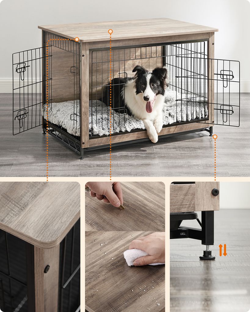 Klec pro psy Feandrea, box pro psy, s odnímatelnou Obrázek produktu 8