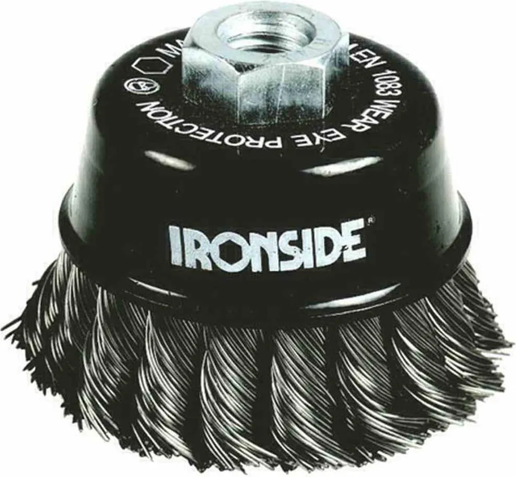 Spazzola Metallica per Smerigliatrice 80mm Ironside - Addio Ruggine!
