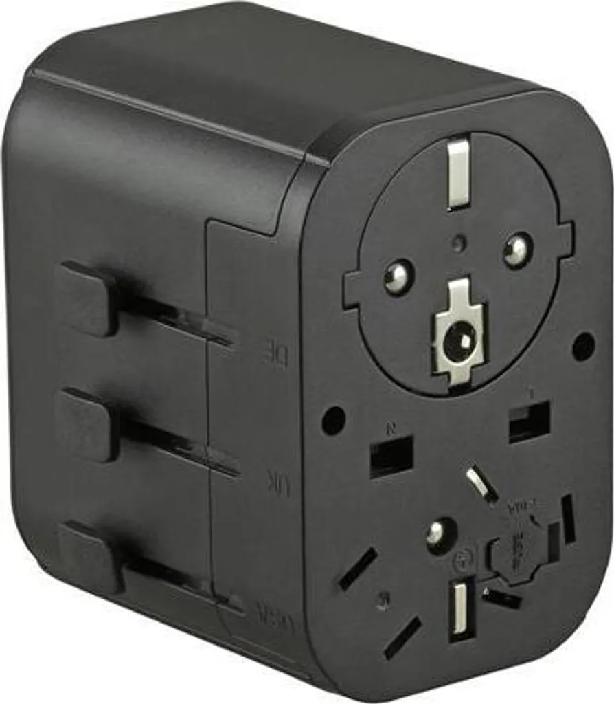 Adaptateur voyage universel pour charger smartphone et tablette Jupio