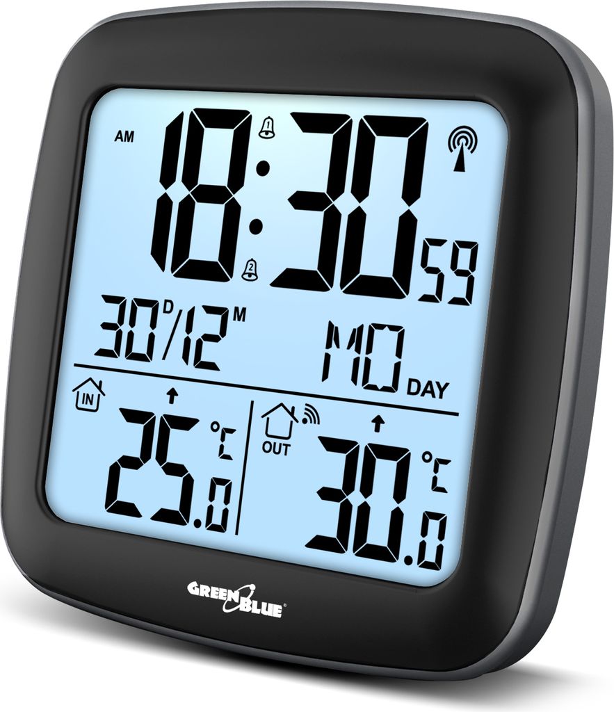 Rádiová meteorologická stanice Venkovní čidlo DCF Vnitřní Obrázek produktu 