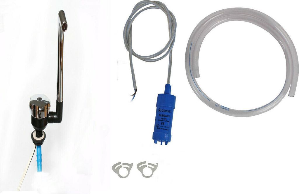 Robinet automatique + pompe immergée 12 V pour évier de Image du produit 