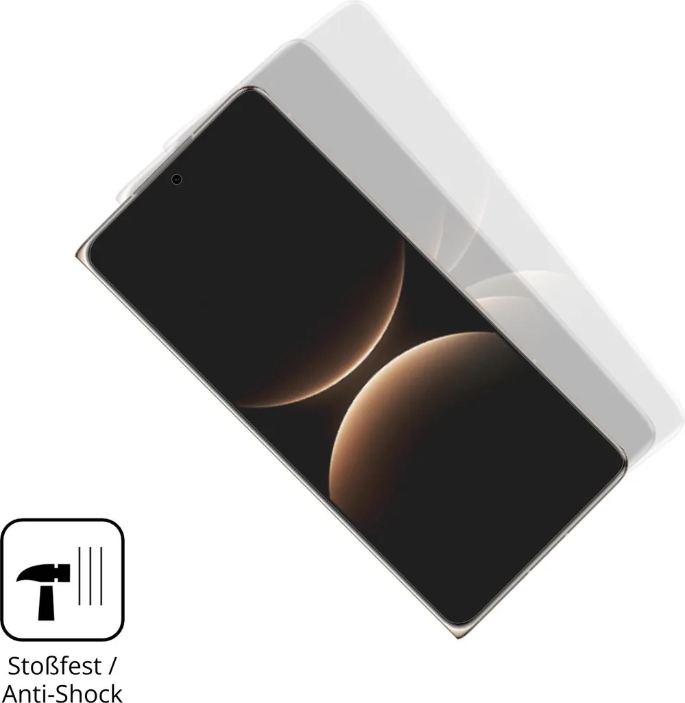 Protezione Huawei Mate X7 Opaca Anti-Urto - 2 Pezzi Screen Protector - 4