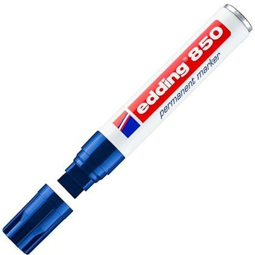 Edding 850 Blau Daueretikettierer (5 Stück)