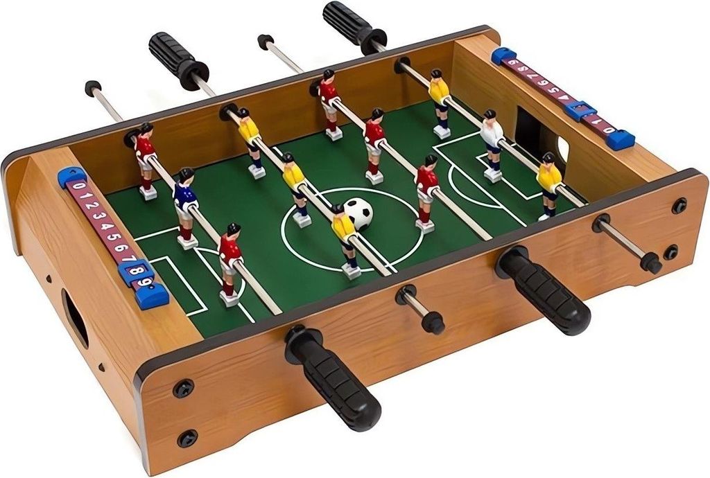 Kruzzel 21909 Stolní fotbálek 51 x 50 x 10 cm hnědá Obrázek produktu 