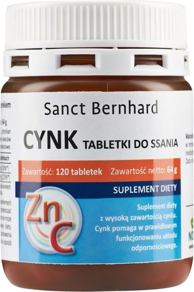 Integratori alimentari Kräuterhaus Sanct Bernhard zinco + Immagine del prodotto 