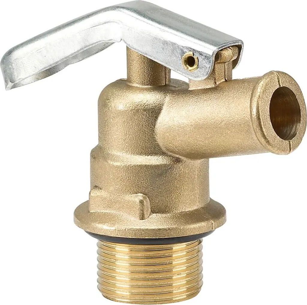 Vanne de vidange en laiton G 3/4'' pour transfert d'huile et fluides