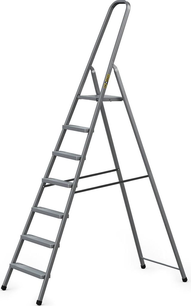 DRABEST | scala in acciaio, scala per uso domestico, scala Immagine del prodotto 