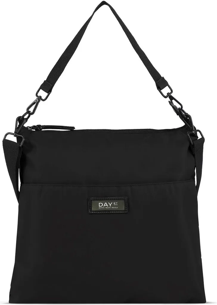 Sac à épaule bandoulière léger noir anti-douleur pour le dos et épaule