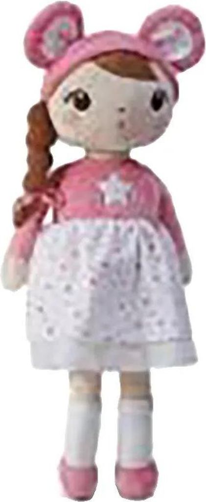 Eurekakids Kirumy Mey Stoffpuppe 38 Cm Rosa Rosa One Size