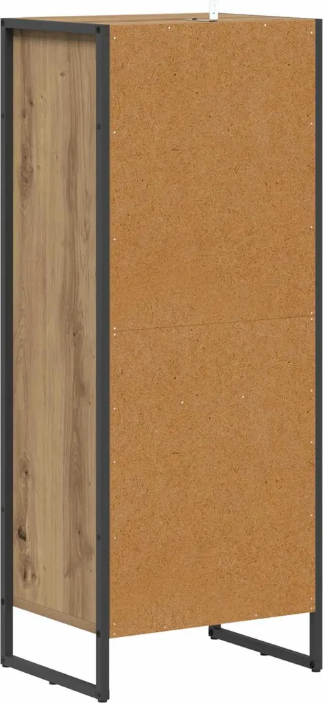 SYFAX™ Mobile da Bagno con porta Rovere Artigianale 40 x 30 x 100 cm