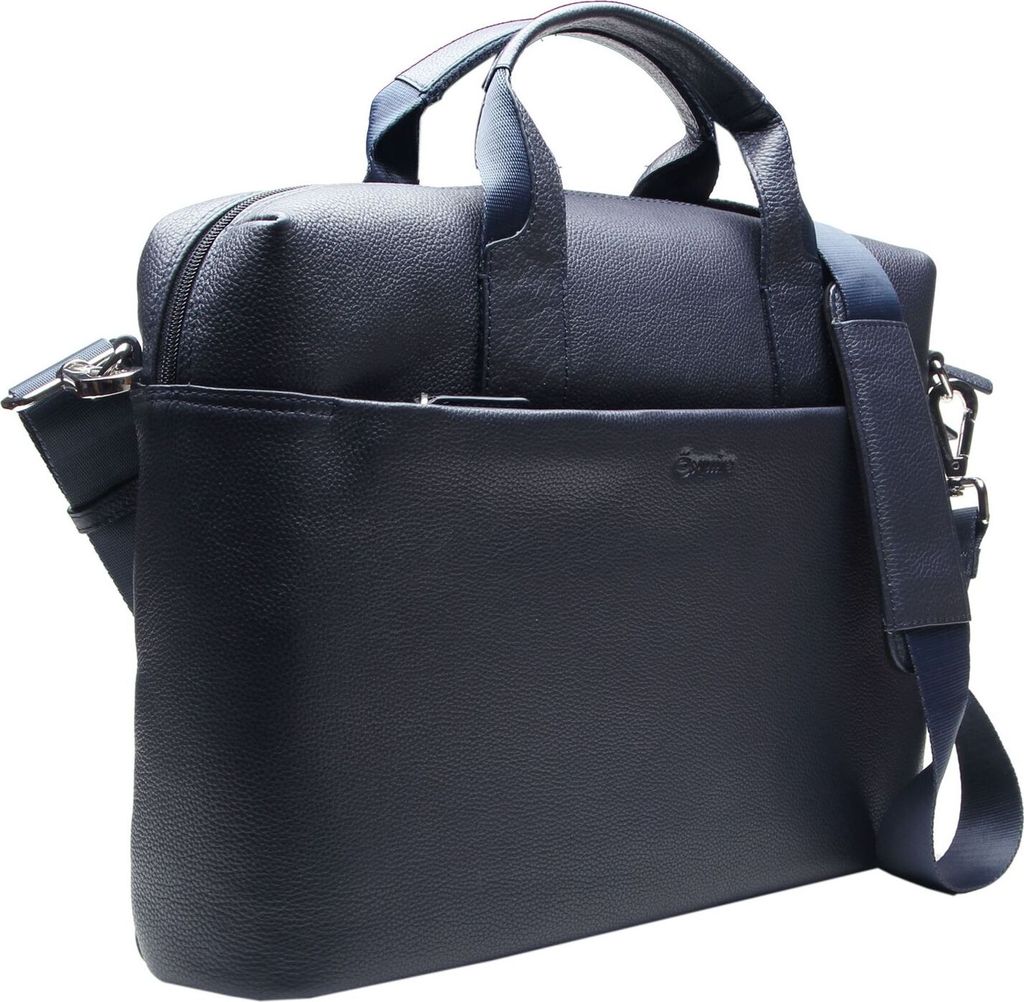 Esquire Aktentasche mit Laptopfach Oxford Business Bag Darkblue dunkelblau