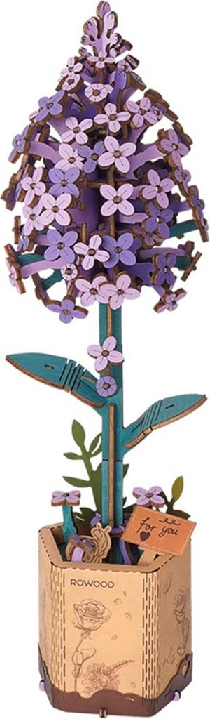 ROBOTIME Lilac, 154 kusov, Flóra, 8 rok / roky Obrázok produktu 