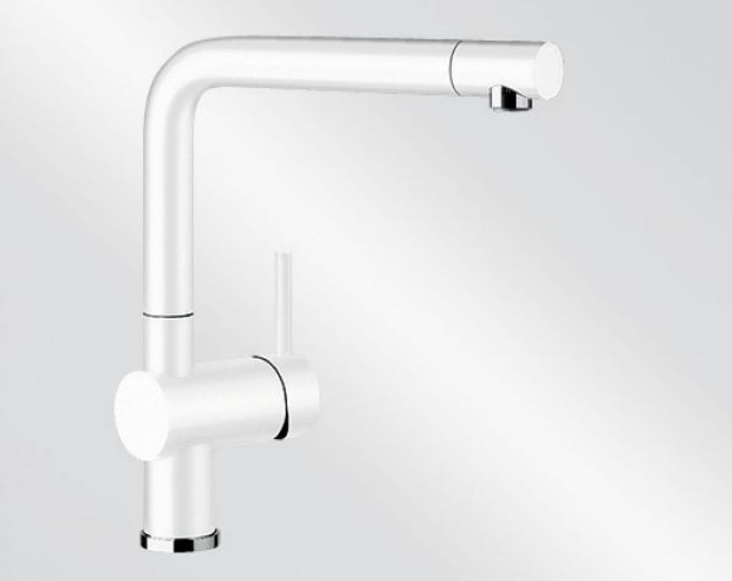 BLANCO Linus, Biały, 360°, LGA, DVGW, 28,4 cm, 3,5 cm Zdjęcie produktu 