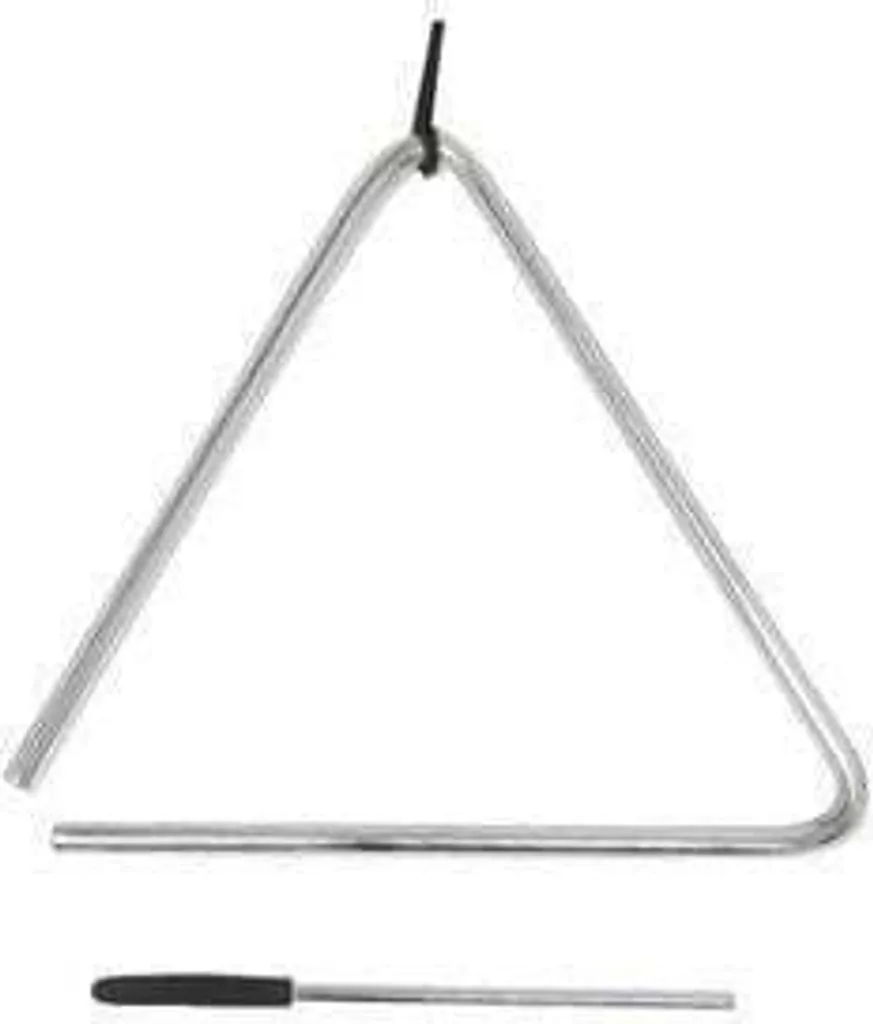 Triangle de Musique GEWA 827520 20cm : Un Son Clair sans Fatigue Auditive