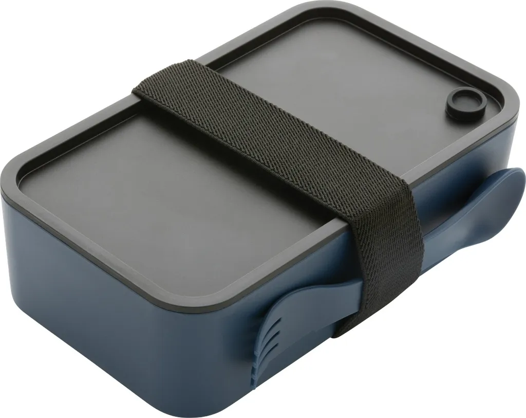 XD Collection - Contenitore per il pranzo in polipropilene riciclato XD662 (taglia unica) (blu navy)