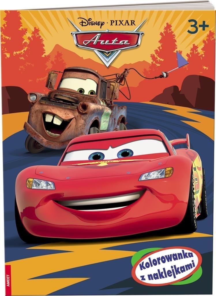 Malbuch für Kinder mit Autos: Ausmalbilder und Aufkleber Produktbild 