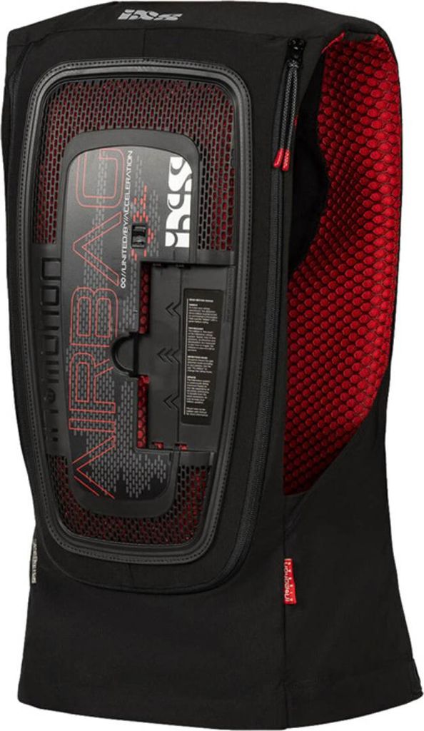 IXS Airbag Weste iPro 1.0 schwarz In&Motion 2XL/3XL Produktbild 