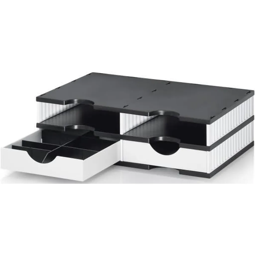 Styrodoc Duo Bianco Nero - Stazione Smistamento Design Svizzero - 3