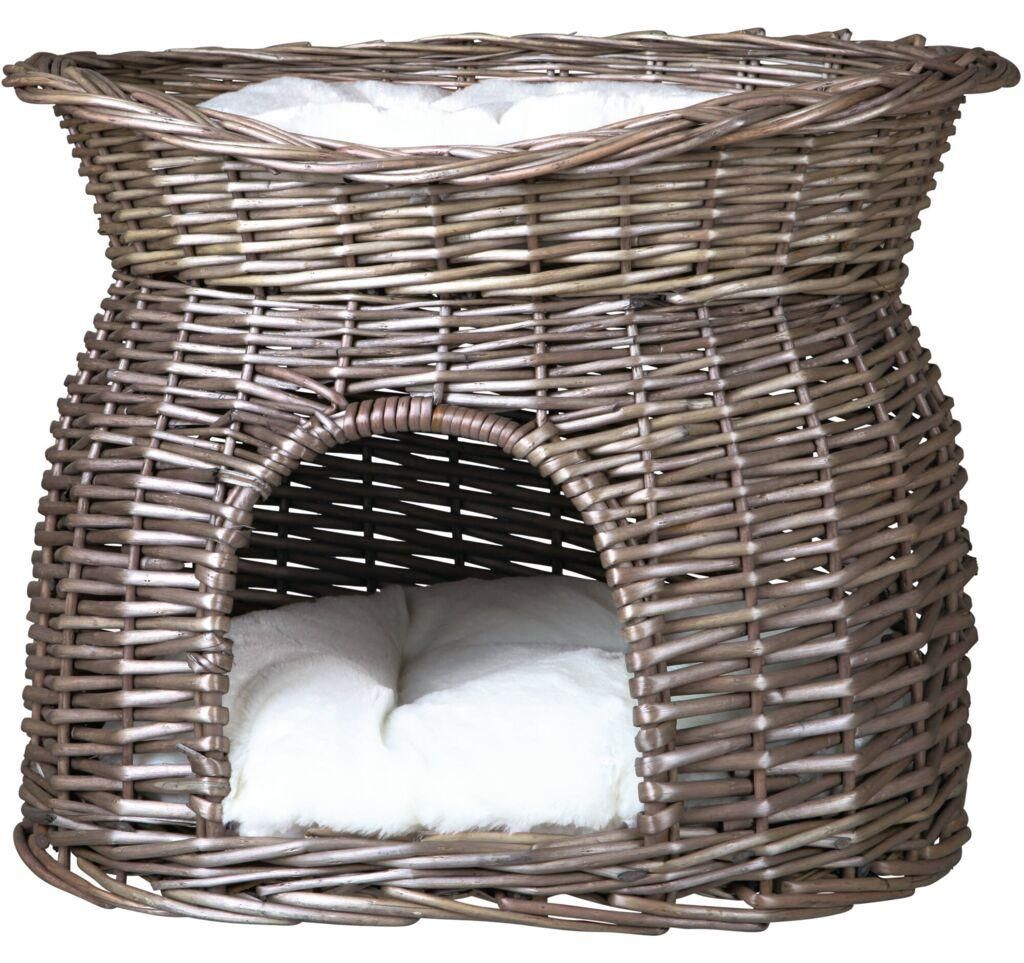 TRIXIE Korbhöhle mit Liegedach - 54 × 43 × 37 cm Produktbild 