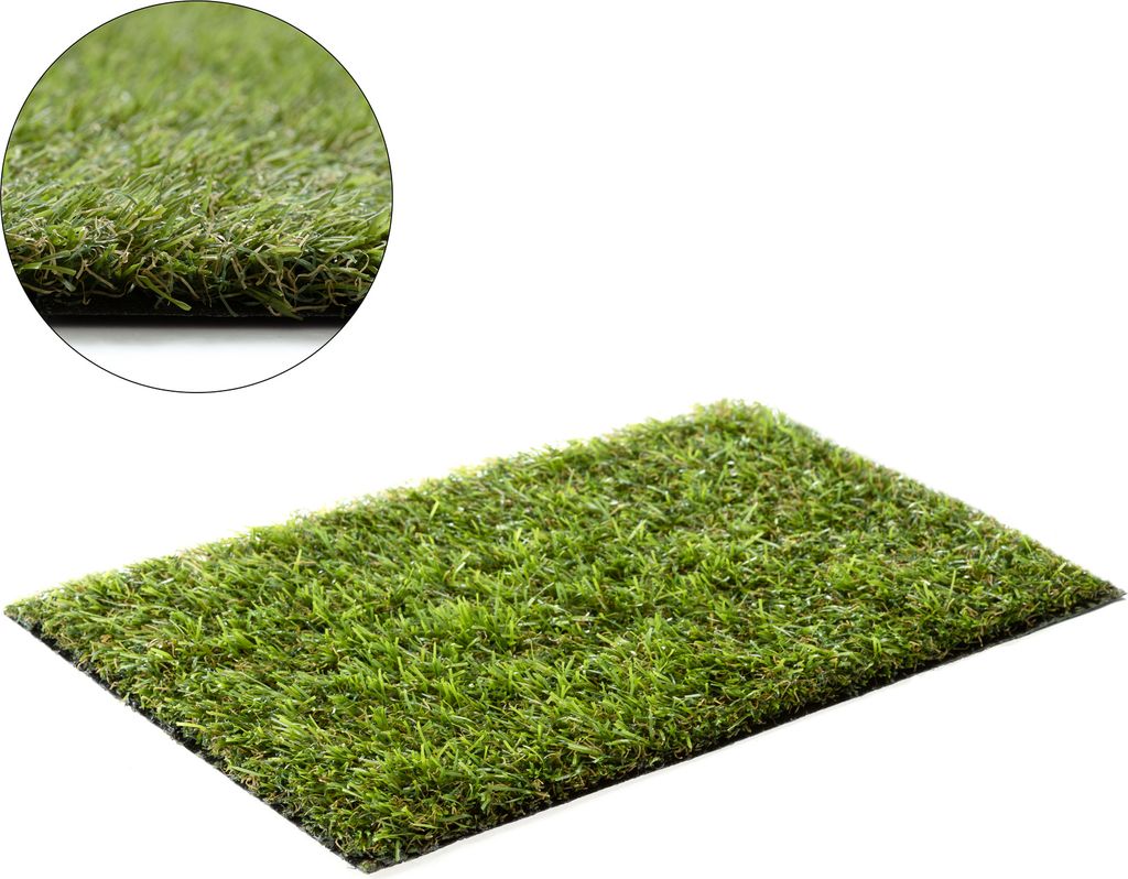 KUNSTRASEN ALVIRA Fertigmaß Grün 100x200 cm