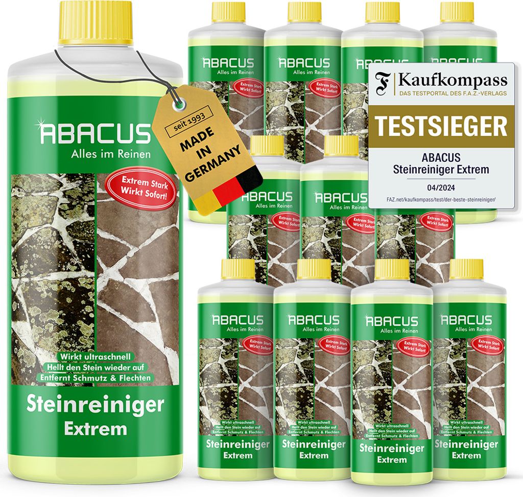 ABACUS® Steinreiniger Extrem, intensiver Steinreiniger für Produktbild 