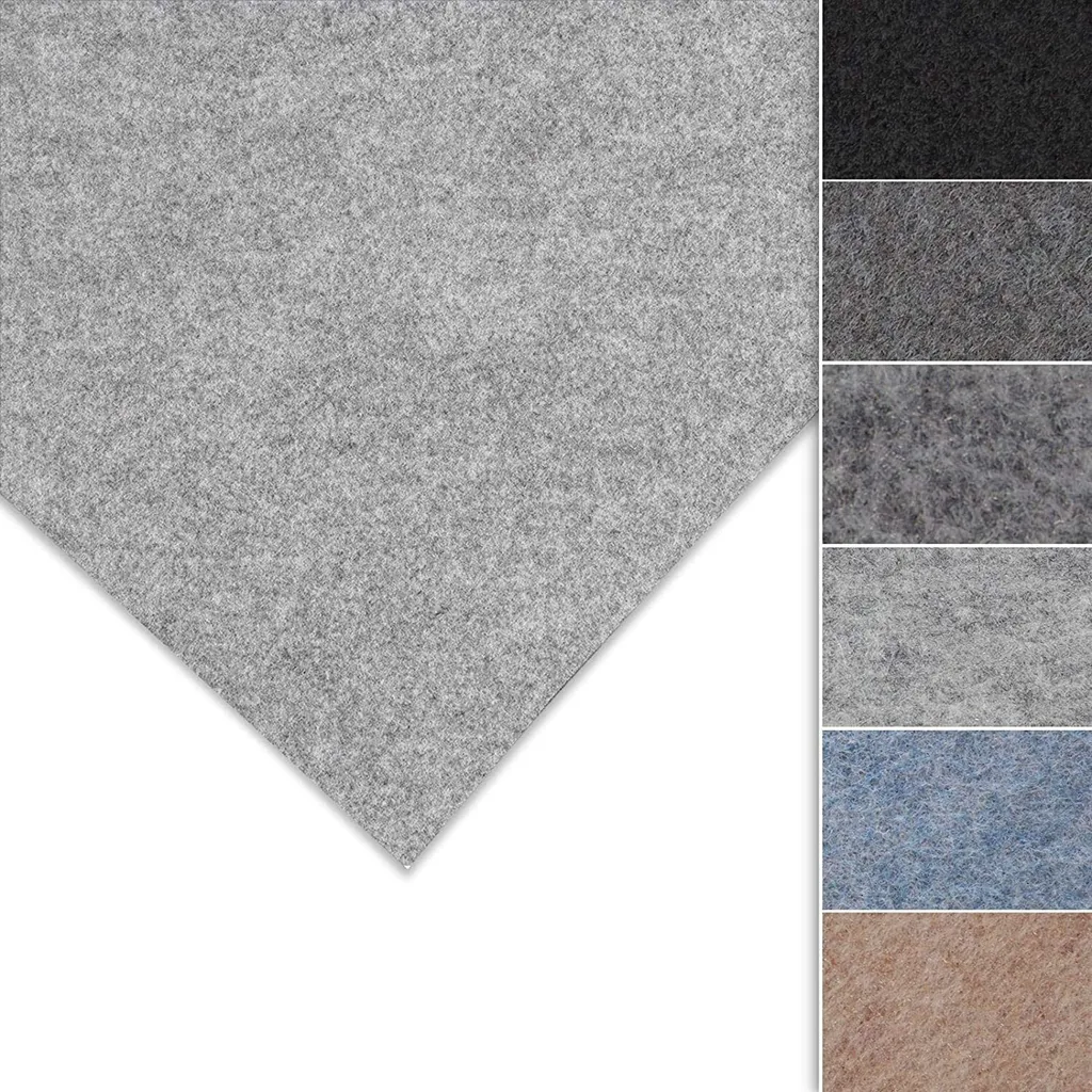 Trasforma il tuo Van: Feltro Superflex 206x150cm Grigio Chiaro