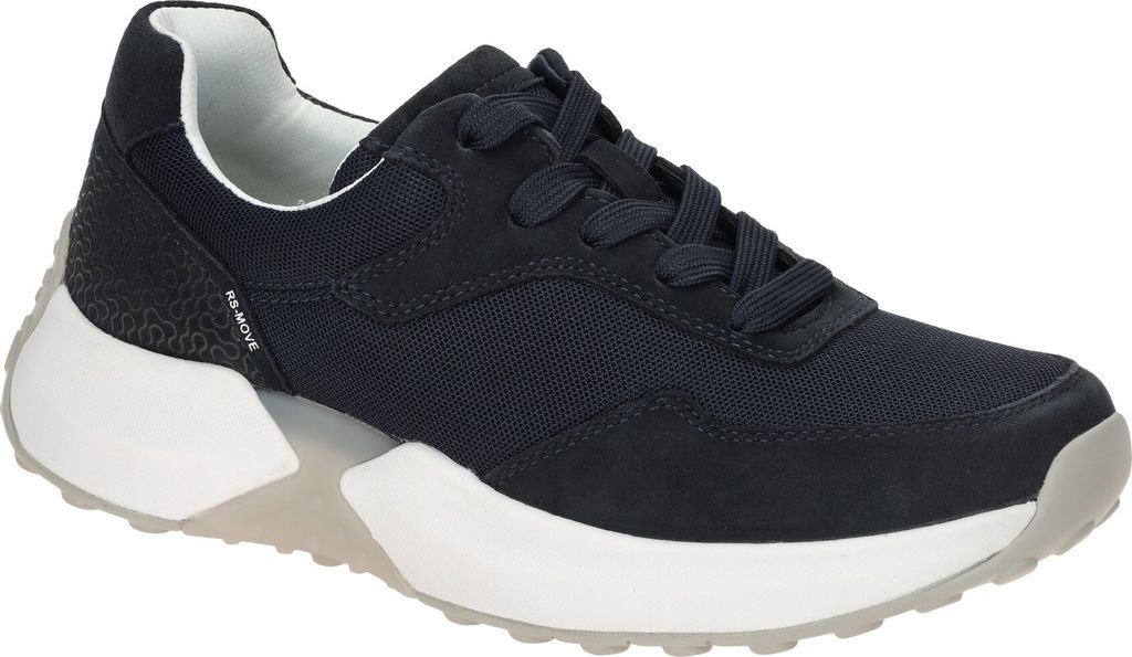 Gabor Comfort sportlicher Schnürer Blau in Gr. 39 Produktbild 