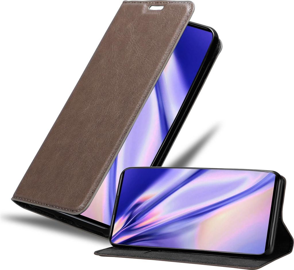 Cadorabo Hülle für Vivo NEX 3 Schutz Hülle in Braun Handyhülle Etui Case Cover Magnetverschluss