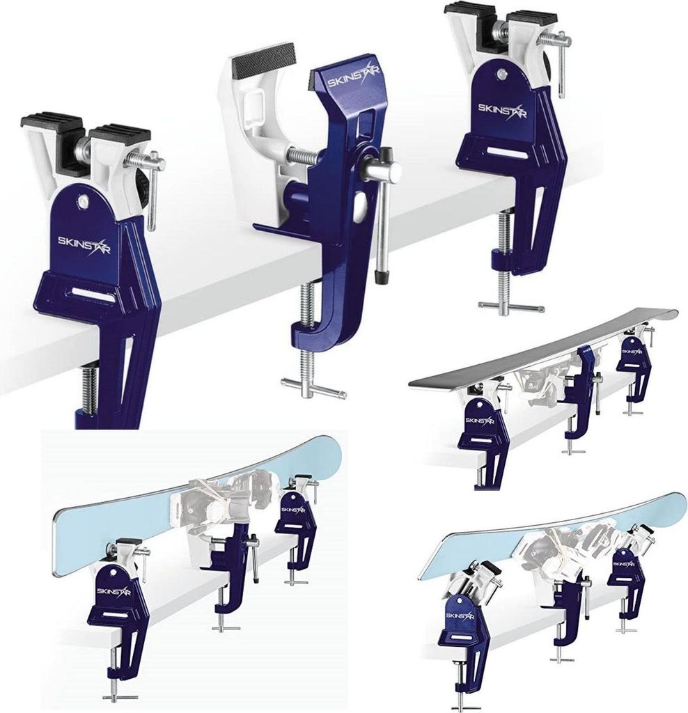 SkinStar Racing Ski Vise Skispanner Profi Skihalterung Plus World Cup Alpin - Set Angebote: SKINSTAR Racing Ski Vise