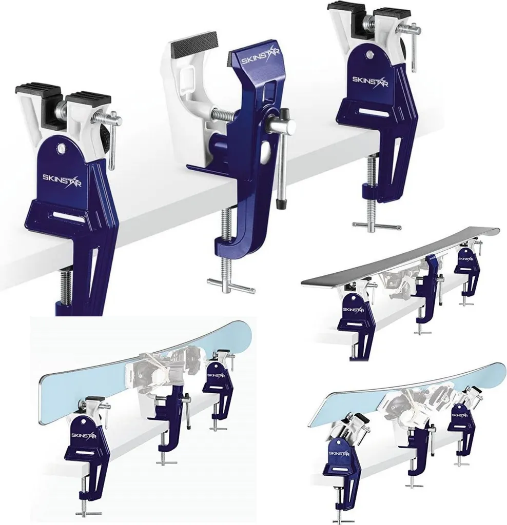 Étau de Ski Professionnel Skispanner pour Préparation Ski de Course