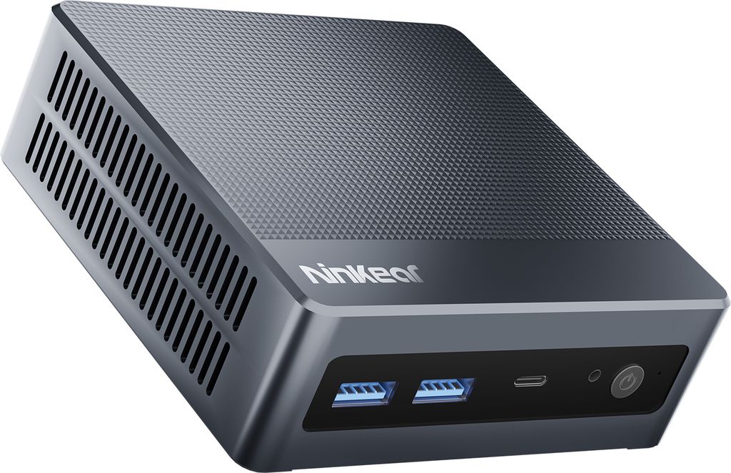 Ninkear N9 Compact PC N100 16 GB DDR4 Dual Band WIFI Tragbarer Desktop-Computer Unterstuetzt 4K Dual Screen Display fuer Home Office Business